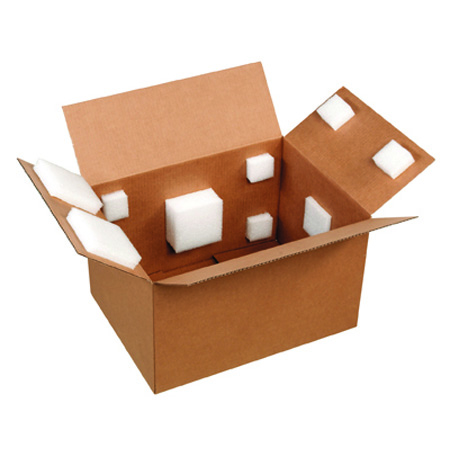 Cubes en plastique Idéal pour absorber les chocs et sécuriser l'envoie de vos produits.